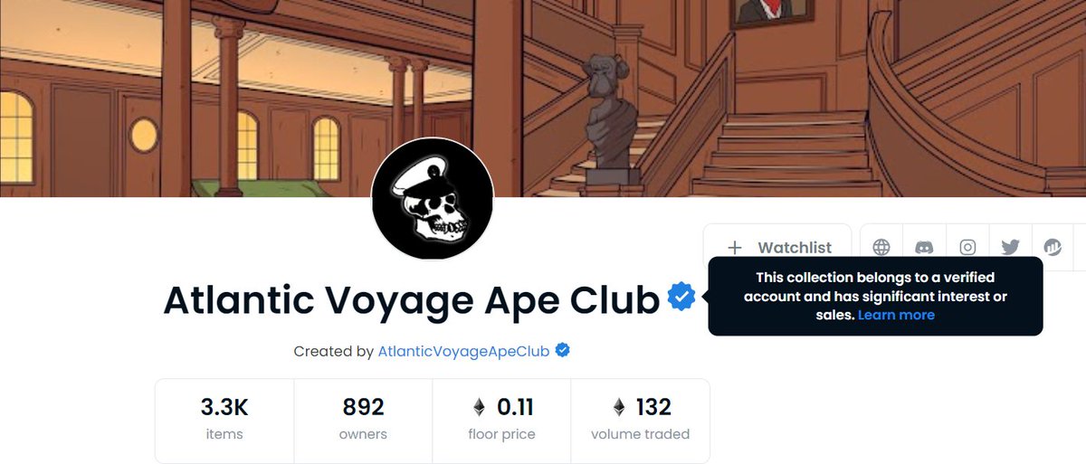 AVAC_NFT's tweet photo. The Full AVAC Collection now has verification on OpenSea. 

When buying on the Secondary Market, look out for the Blue Tick so that you know you are buying Legitimate AVAC NFTs. 

https://t.co/LGnrN2xVO1

#GoApeShip https://t.co/c67SCwKNbB