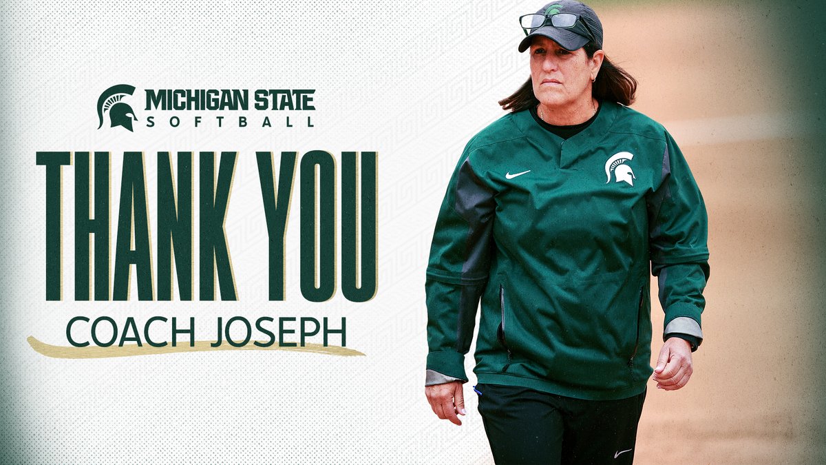 After 29 years as head coach of <a href="/MSU_Softball/">Michigan State Softball</a>, Coach Joseph announced that she's stepping down.

Thank you for your years of dedication to Michigan State student-athletes! 

Read more: msuspartans.co/CoachJoseph