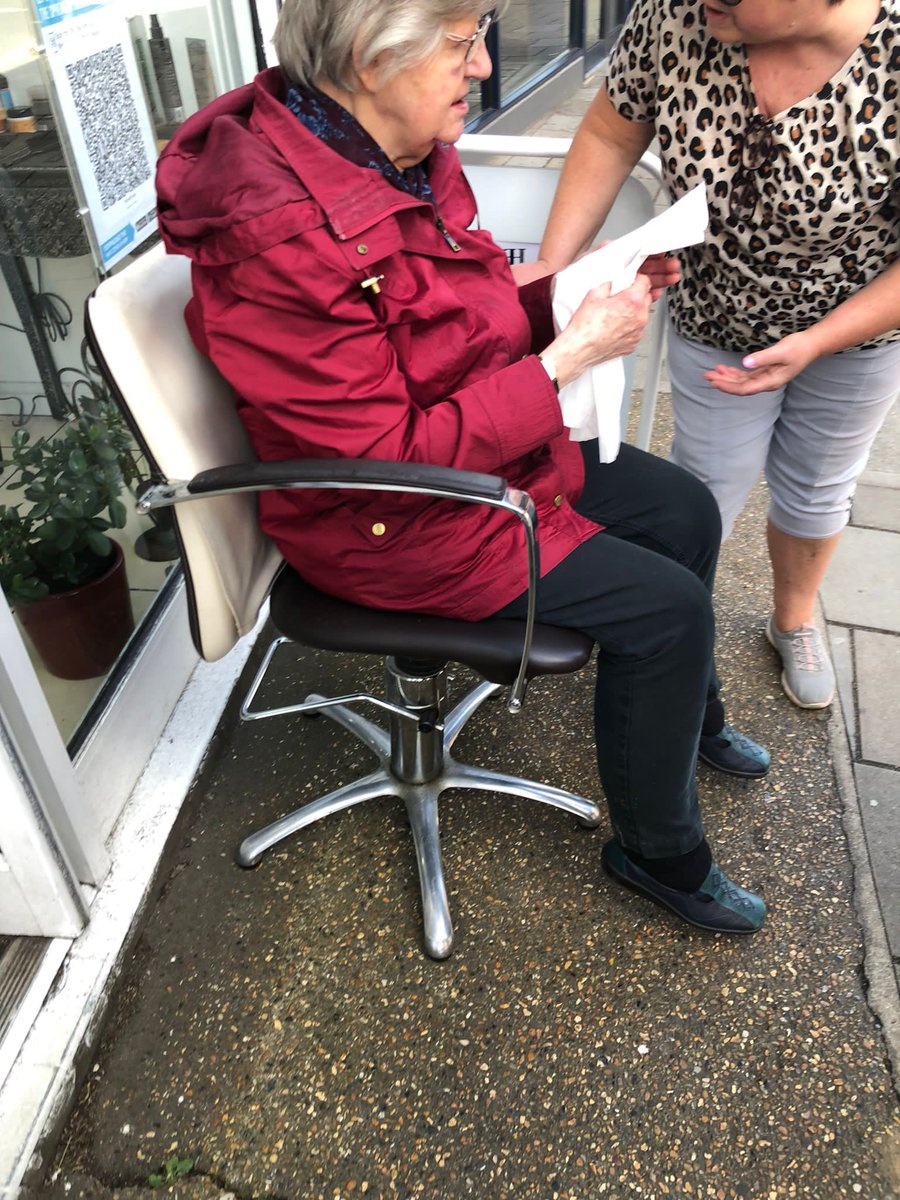 RichardHairUK's tweet photo. @LBRuT_Help this happened outside @RichardHairUK today. 3rd incident in 5 months. Could have been far worse if  this poor lady fell into the road with oncoming traffic. Lucky my team were there to help. This pavement needs fixing asap. https://t.co/bs2Drf6Jef