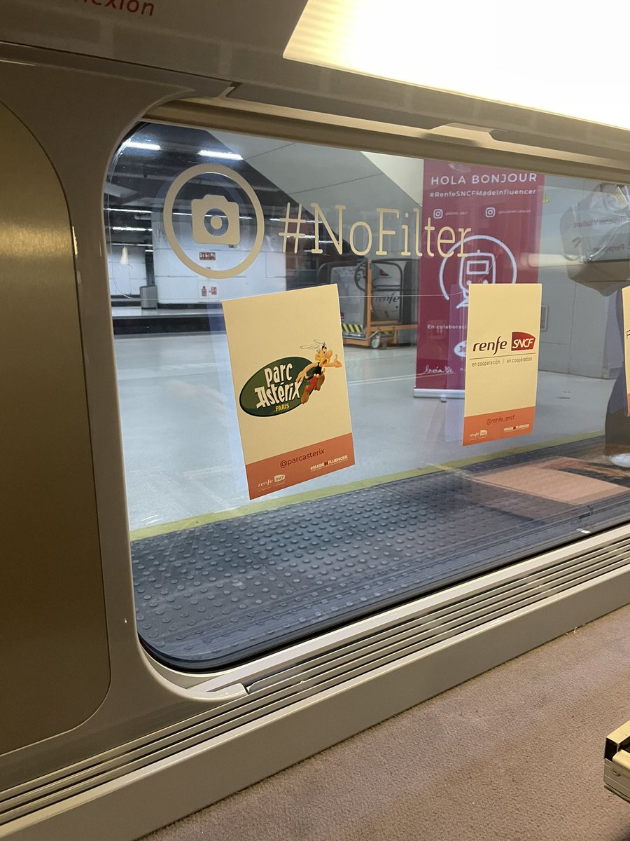 monsbal's tweet photo. Camino de #paris con @Renfe_SNCF_Es para visitar @ParcAsterix #madeinfluencer https://t.co/9ONmfQtdRy