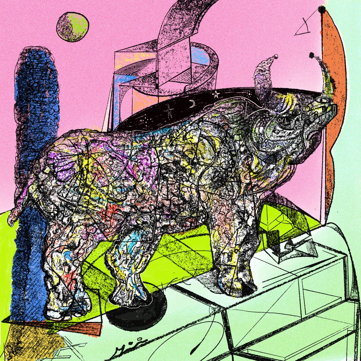 🎂🚨gm world.

Today is my 40th Birthday!

My biggest birthday wish today is simply to share my art with as many people as possible in the space!

So, if you dig this work (a self portrait) - a RT would make my day!!!

"XL"
1 Day Auction 
.001 Reserve

opensea.io/assets/0xa2c77…