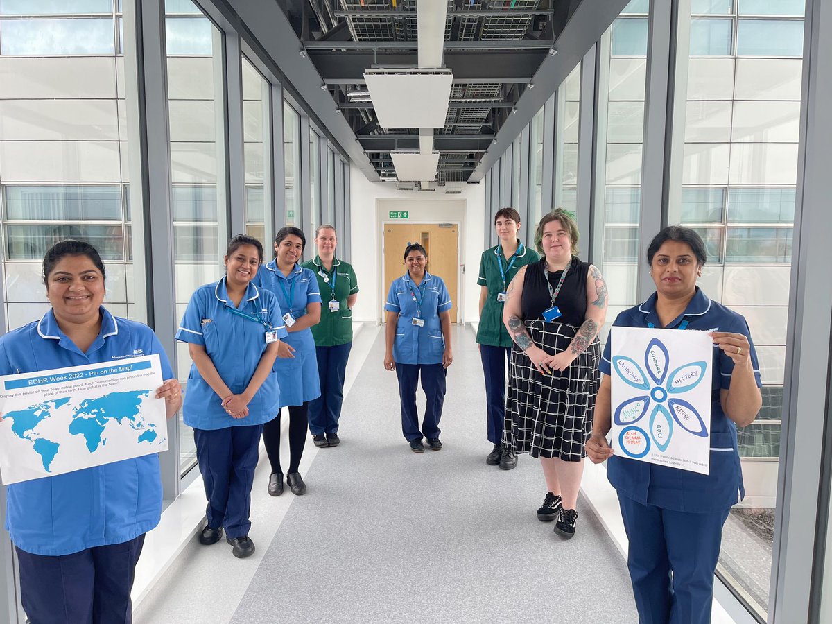 Happy #InternationalNursesDay2022 from the Gynaecology research team!!!  We are also celebrating Equality, Diversity and Human Rights Week 2022 #EQW2022 @MFT_Research @MFT_SaintMarys  🧑‍⚕️🏥🥳