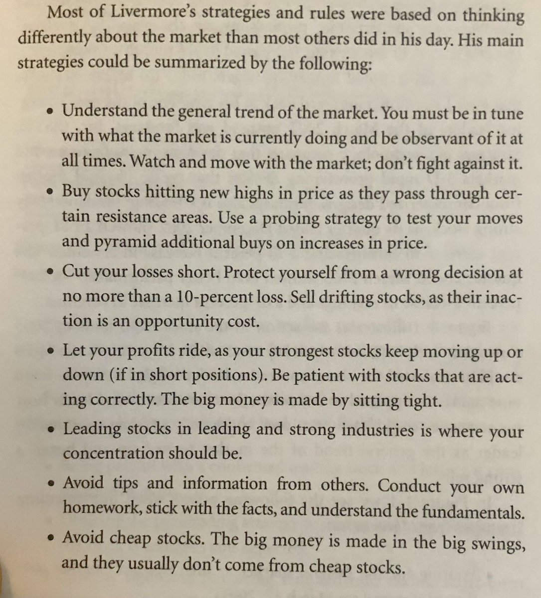 monsterstocks1's tweet photo. From the Livermore chapter of ‘Lessons From The Greatest Stock Traders Of All Time’ https://t.co/LMf6RJ5u8T