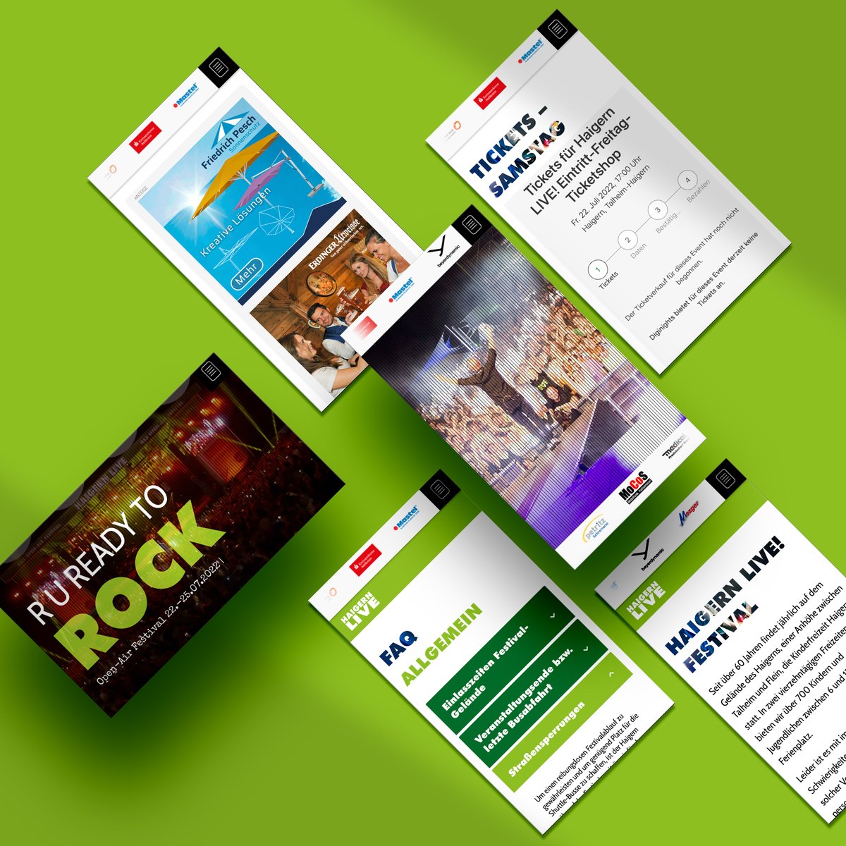 Neckarmedia's tweet photo. Der Berg bebt wieder ⛰️ 🎵
Nach einer viel zu langen Coronapause findet dieses Jahr endlich wieder das beliebte Haigern Live! Festival statt. Mit dem neuen Webrelaunch, den wir entwickeln durften, steigt nun auch die Vorfreude. R u ready to rock? 🤘 https://t.co/6VD8DSCcOl https://t.co/iR6H50F9wi