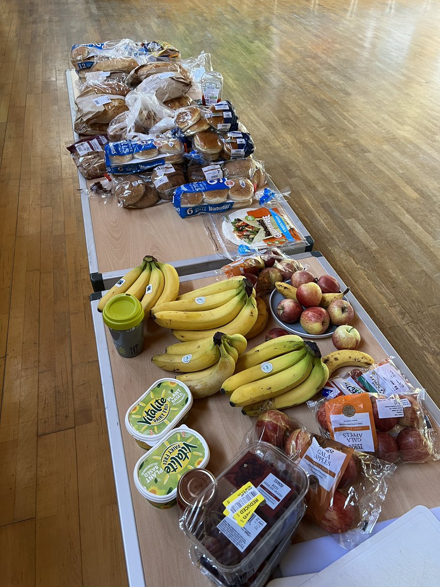 UTSMrsWest's tweet photo. Thank you again to our local @Tesco for their daily donations of delicious food to provide our Year 6s with each morning during our SATs breakfast. We are so grateful for their generous support! @UrsulaTaylorSch #communityvalues #grateful https://t.co/DF1ZhY5rfD