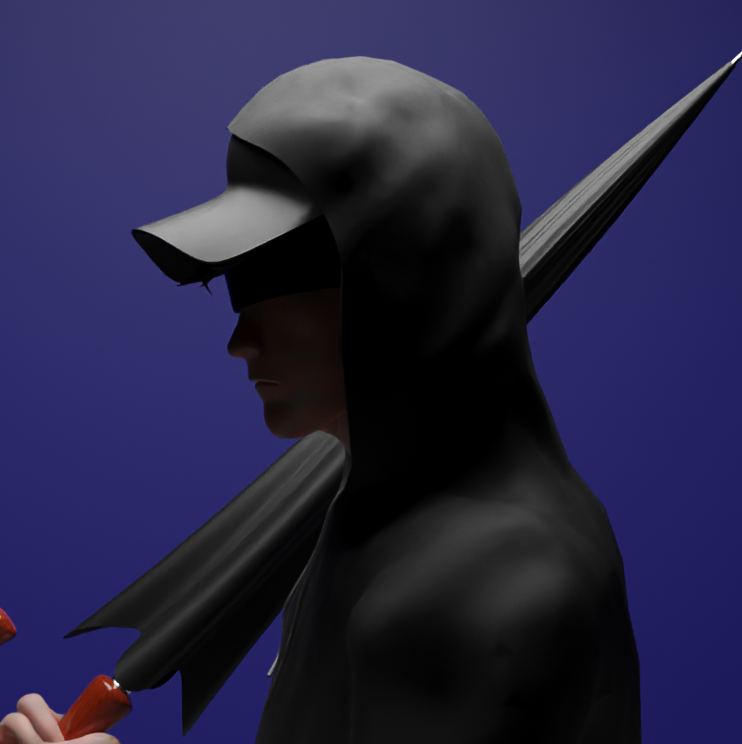 the BLINDED NFT tweet media