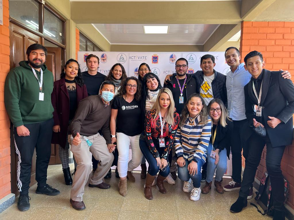 ActivateSucre's tweet photo. El día de ayer tuvimos la visita del equipo de Solydes Aceleradora para llevar adelante el #PitchDay donde nuestros emprendedores de base tecnológica pudieron exponer sus ideas de negocio y recibir retralimentación para futuros procesos de inversión 🚀✨

#Activate #PNUD #Usfx https://t.co/C3b3pGjNeK