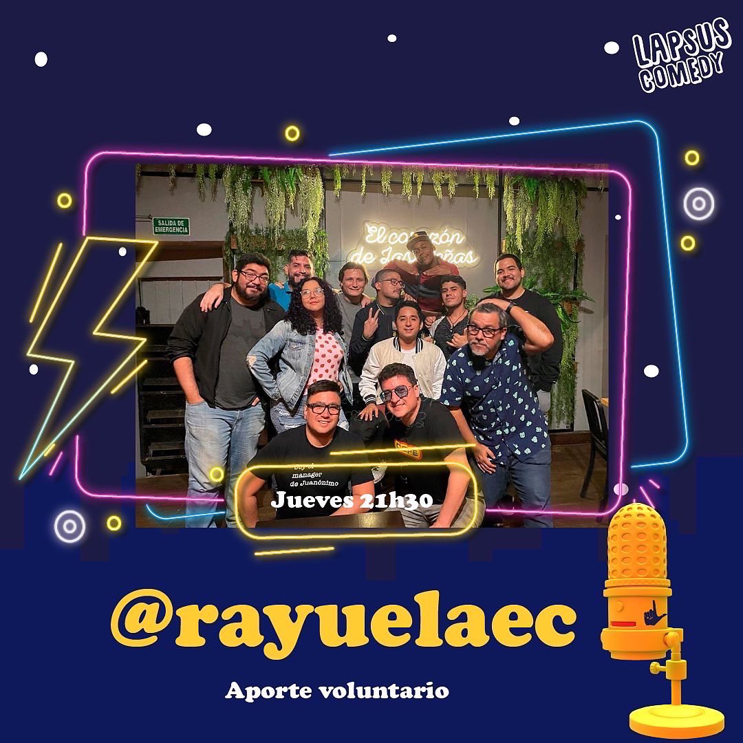 iKeFer's tweet photo. Hoy! Los chistes se prueban en @rayuelaec en Las Peñas #LapsusComedy https://t.co/nuIOPWhJ6E