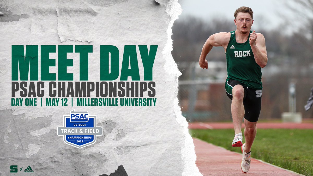 Rock_Athletics's tweet photo. TRACK: The Rock track and field team will open day one of the PSAC Championships today at Millersville. 

Men's Preview: https://t.co/eqIrEehBg4
Women's Preview: https://t.co/MiHTucrQ4T
Live Results: https://t.co/8E7Eqc35mY
Live Video (hammer/10k today): https://t.co/tEkcNyjMRN https://t.co/DNTnyyG39D