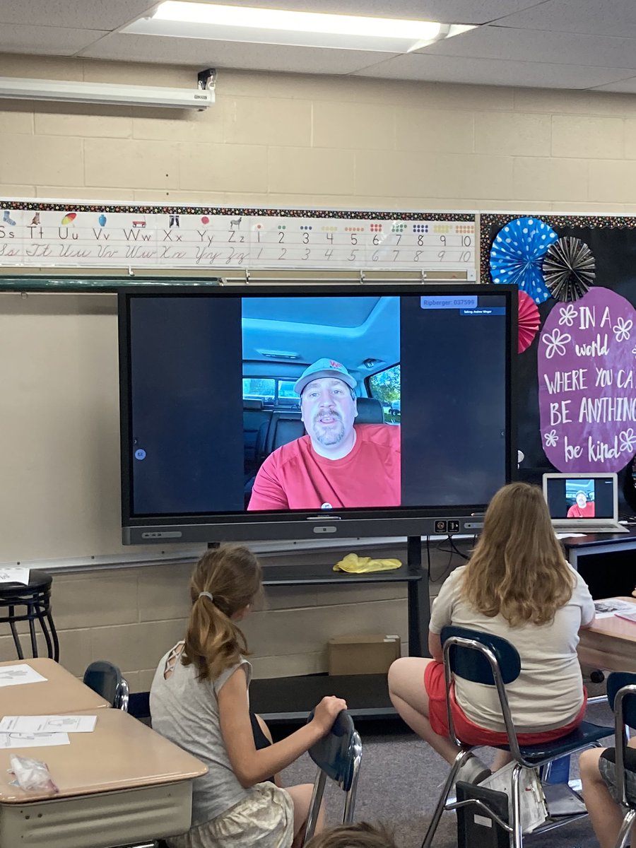 alripberger's tweet photo. Shout out to @IndyStateFair for hosting our classroom on a virtual field trip about the Journey of Corn! #thirdgrade @TiptonSchools  @TiptonElement @TiptonSuperin https://t.co/VSCM76RYkU