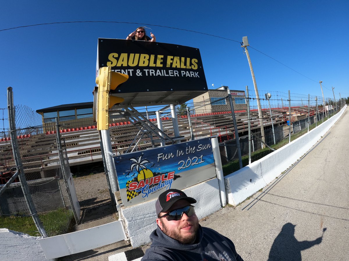 Hoping to have more fun quiet track pics like this with you this summer! 

#couple #relationship #racing #saublefalls #saublebeach #SaubleSpeedway #quiettrackpic #media #couplesgoal
