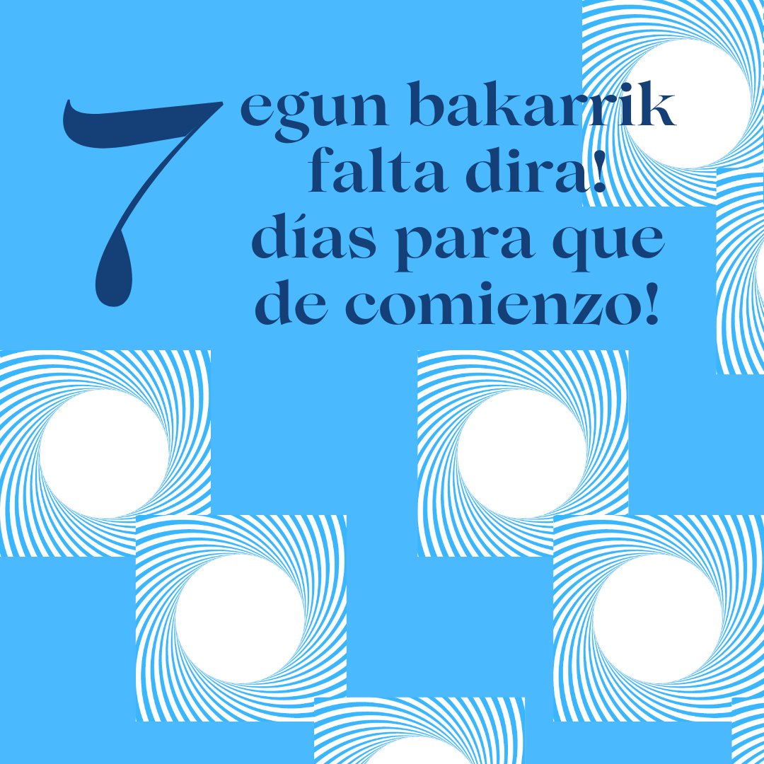 bbdesignweek's tweet photo. ❗Zazpi egun bakarrik geratzen dira Kultura eta Sormen Topaketa egiteko, eta garai konbultsioetan parte hartzen dute❗ 
📅Maiatzak 19, 17:00–19:00
📍Ensanche eraikina, Bilbo
@GarapenElkartea 
@Bidasoaactiva
@BilbaoEkintza 
@getxolan 
#meatzalde
@UrolaKostakoUE 
@Oarsoaldea https://t.co/ak4w5pLSTW