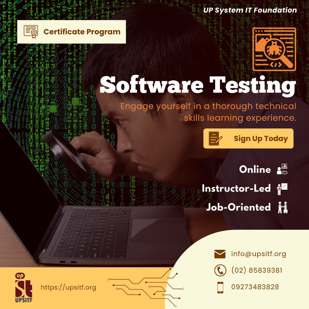 Boost your knowledge and skills. Sign up for our short courses today.

upsitf.org
