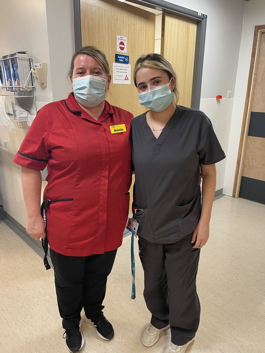 The next nursing generation.. my daughter Millie makes me proud every day..