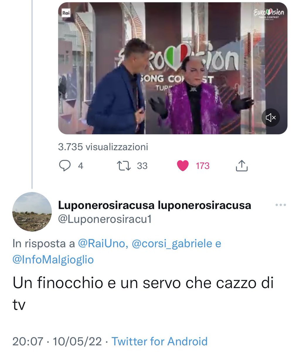 corsi_gabriele's tweet photo. Almeno io a qualcosa servo.
Uno che dà del “finocchio” a qualcun altro, invece, non serve proprio a niente. https://t.co/uSpyTRTQ5A