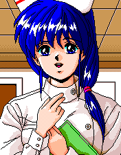 「blue hair retro artstyle」 illustration images(Latest)｜3pages