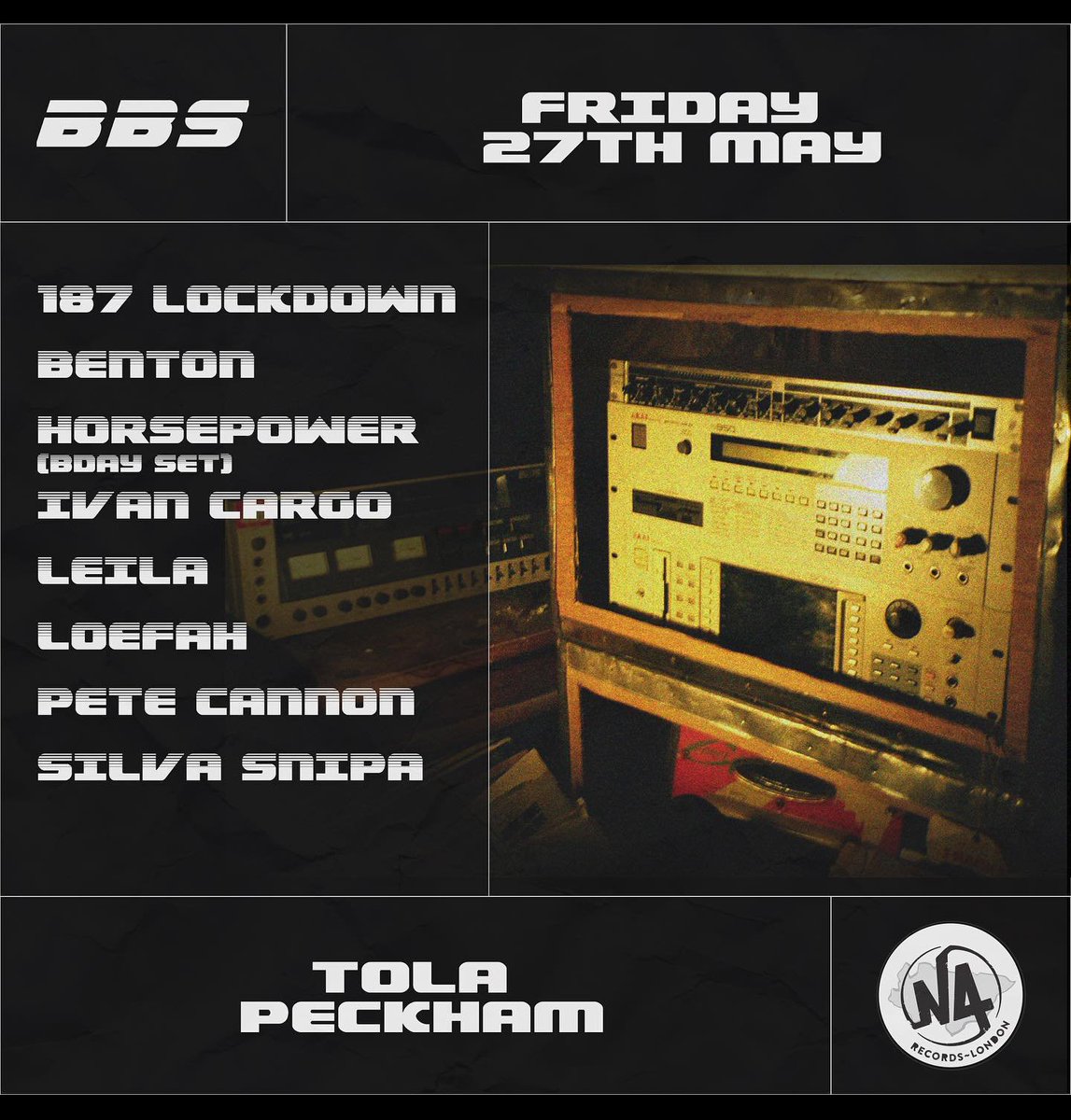 *JUST ANNOUNCED*
special surprise P.A. by a member of dance music heroes "CONGRESS" 
famous for underground hits such as
youtu.be/k7EO-z7ocRo
dont forget. 
27 may is the date
tola peckham is the place.
 <a href="/MattHP1/">Matt HP</a> bday bash in a your face !!