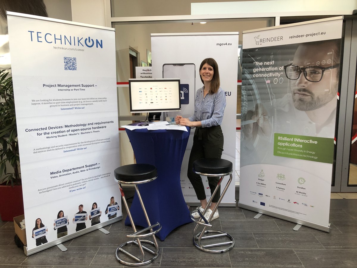 mGov4EU (@mgov4eu) on Twitter photo <a href="/TechnikonAT/">TECHNIKON</a> at today’s “Meet & Match” event organized by <a href="/FHKaernten/">FH Kärnten</a>, looking for students interested in part-time jobs or internships as part of international research projects like #mGov4EU.
#jobs #students #research #H2020 <a href="/TechnikonAT/">TECHNIKON</a> at today’s “Meet & Match” event organized by <a href="/FHKaernten/">FH Kärnten</a>, looking for students interested in part-time jobs or internships as part of international research projects like #mGov4EU.
#jobs #students #research #H2020