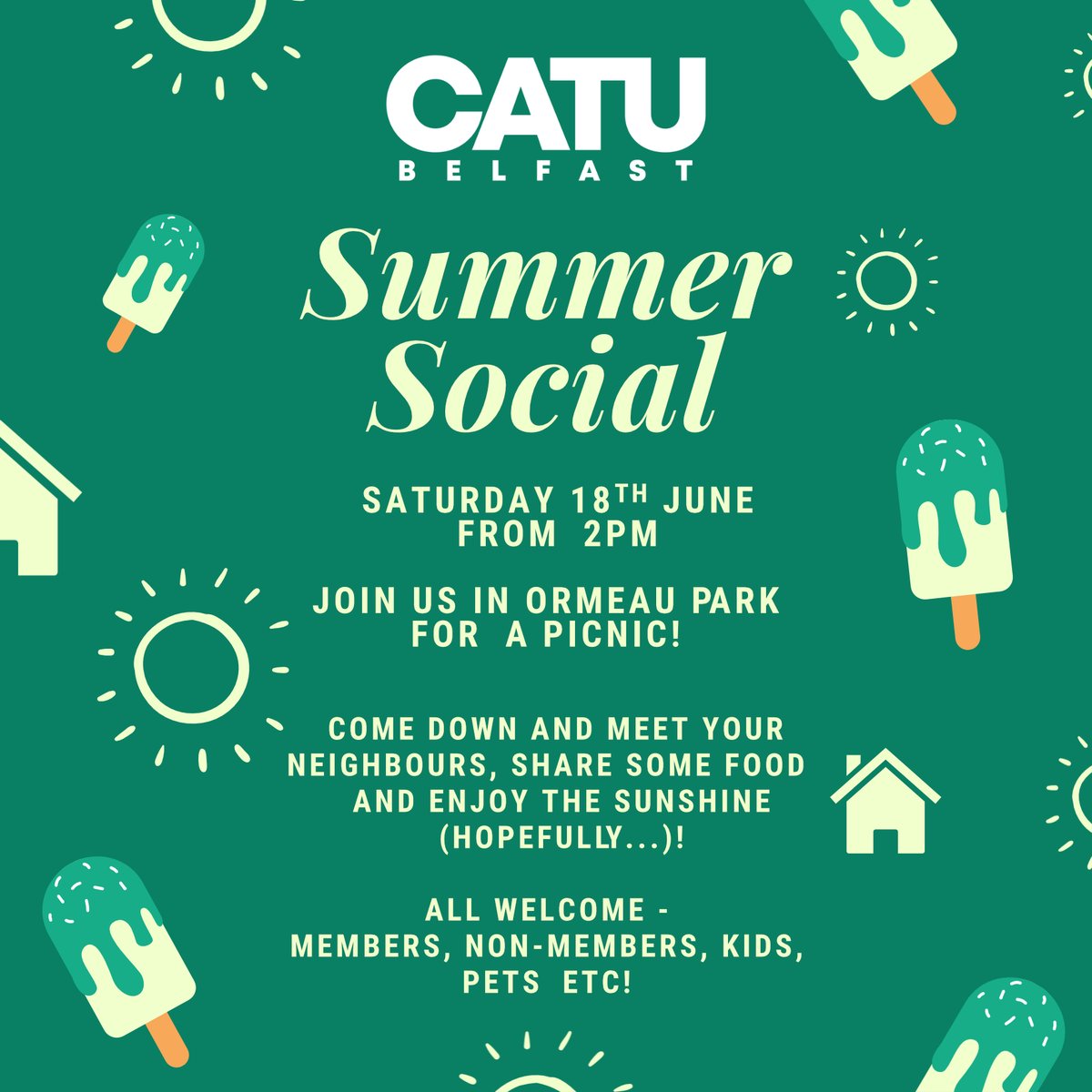 CATU Belfast tweet media