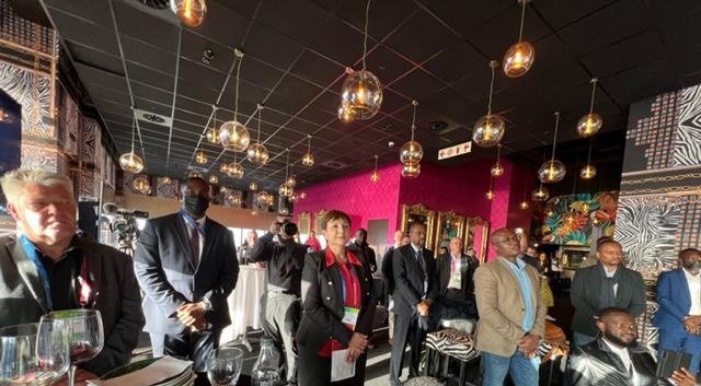 brendawabule's tweet image. Almost at the end of the Australian Mining in Africa program with some key VIPs in attendance including Ministers from Botswana and Ghana.Topics ranged from Africa’s green #hydrogen journey to new technologies shaping mining globally.#MiningInAfrica #AusMining #MiningIndaba #METS