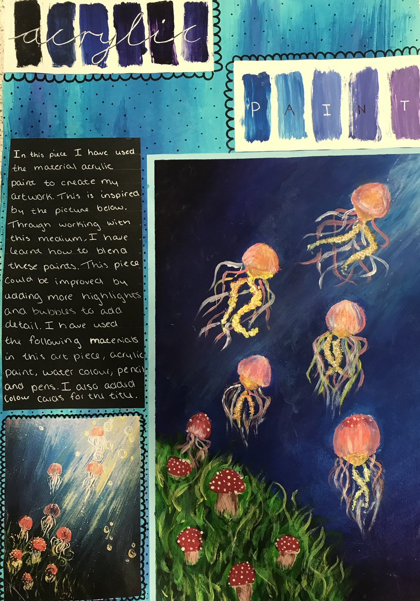 HeadteacherDcc's tweet photo. Artist of the Week - Three beautiful pieces of work based on the theme of ‘Natural Form’ by GCSE Art student Summer (10 Lennon). #DCC #DCCTalent #DCCArt #DCCYear10 #BeDDC #GCSEArt https://t.co/hfHCWBpBPY