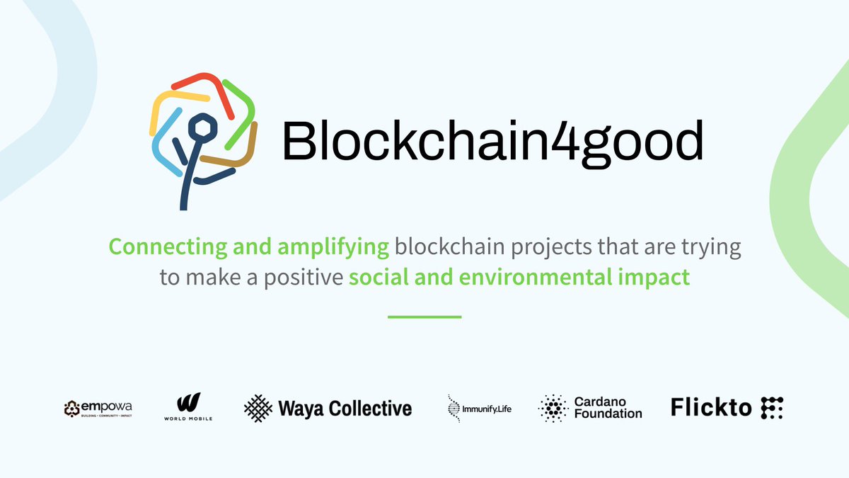 B4G_io's tweet photo. The members of B4G are using blockchain tech to address at least one of the seventeen UN development goals. The collective is technology agnostic and hopes to bring together projects from different smart contract protocols to help with exposure and facilitate collaboration 🤝 https://t.co/PqigGDVf45