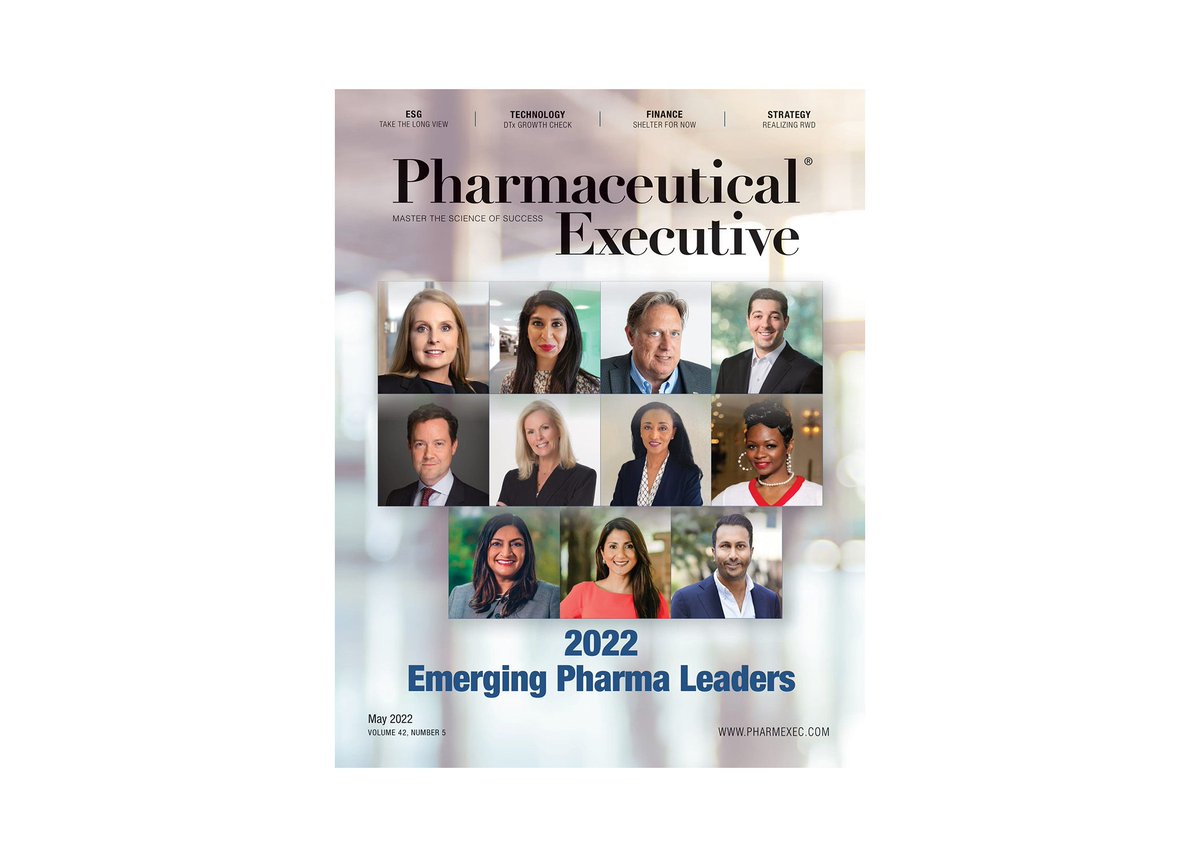PharmExec's tweet photo. 🚨Our May issue is LIVE🚨
Read about all of our 2022 Emerging Pharma Leaders🔷Lessons learned &amp; future hopes for #realworldata 🔷Optimizing Your #Pharma T-Profile🔷Why you don’t need a dedicated #ESG strategy🔷and so much more waiting for you right here
➡️https://t.co/sWOd3gMnVq https://t.co/7FtEQ4PLdi