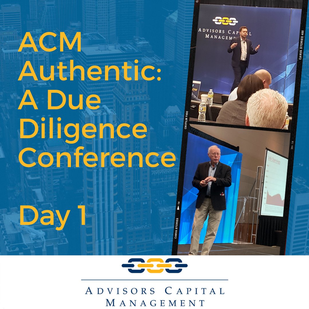 ACMIntelligence's tweet photo. We have officially kicked off ACM Authentic: A Due Diligence Conference - who are you looking forward to hearing this weekend?
Comment below!
#ACMconference #DueDiligence #ACMDueDiligence #market #economy #advisors #ACMintelligence https://t.co/Rrm5xMx6AS