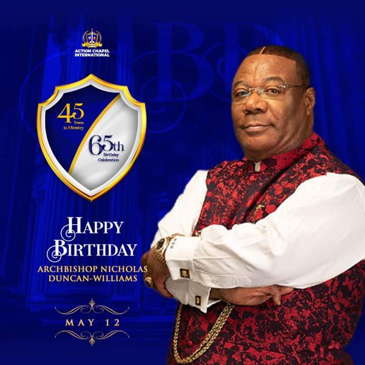 Psalm_one's tweet photo. Happy birthday to the OG of the Charismatic movement in Ghana, His Eminence Archbishop Nicholas Duncan Williams @ArchbishopNick a Father of many nations. Prayer machine. 65yrs of life, 45yrs in ministry. God bless u with great health, wisdom knowledge &amp; fresh fire 4 His work,Amen https://t.co/PLNxIr3IIg