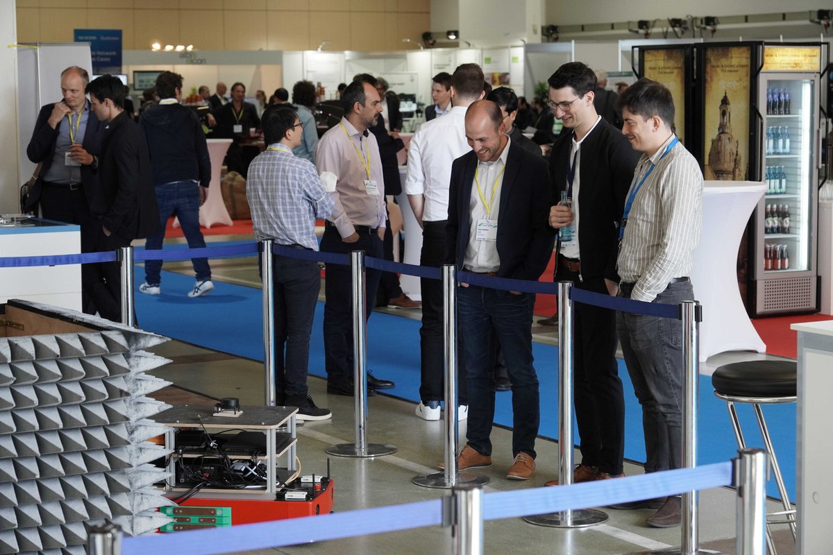 Today, we're at the 5G++ Summit Dresden with our <a href="/goetting_de/">Götting KG</a> AGV. You can control it from home on agv.demo.bitfasching.de/Ohtoh4uevo/ 🕹️