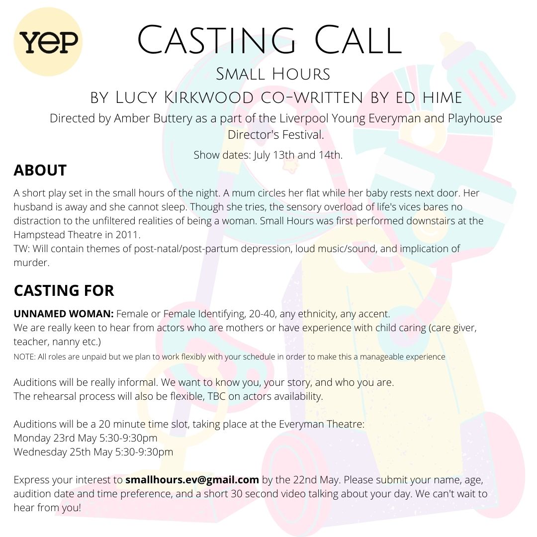 madelinedarcy_'s tweet photo. Producing a beautiful little show with the wonderful @ButteryAmber and we would love to hear from you!!
#castingcall #liverpool #actorcallout @LivEveryPlay
(re-posting because of a typo so please re-retweet if you already had! Appreciate and love you all x) https://t.co/bp8nitxFlv