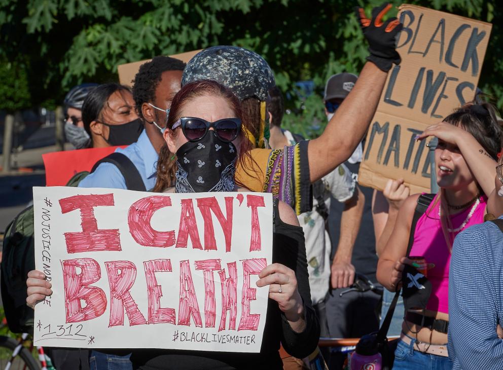 Oikoumene's tweet photo. WCC Webinar: "Two years after the death of George Floyd: Antiracism, #BLM and the United Nations": Coming up 25 May 2022 - 25 May 2022
 A 25 May webinar—held on the exact same date of the tragic killing of George Floyd—will explore how the racial… https://t.co/ONByt6mk7w #WCC https://t.co/5Xq3o10ePk
