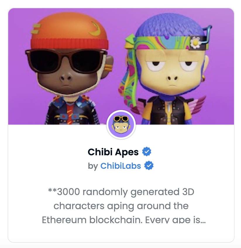 ChibiLabs's tweet photo. That morning feeling when you wake up and @opensea has finally verified all of your collections ☑️

👉 https://t.co/r6c0ddlqEe https://t.co/VFtIQsbzow