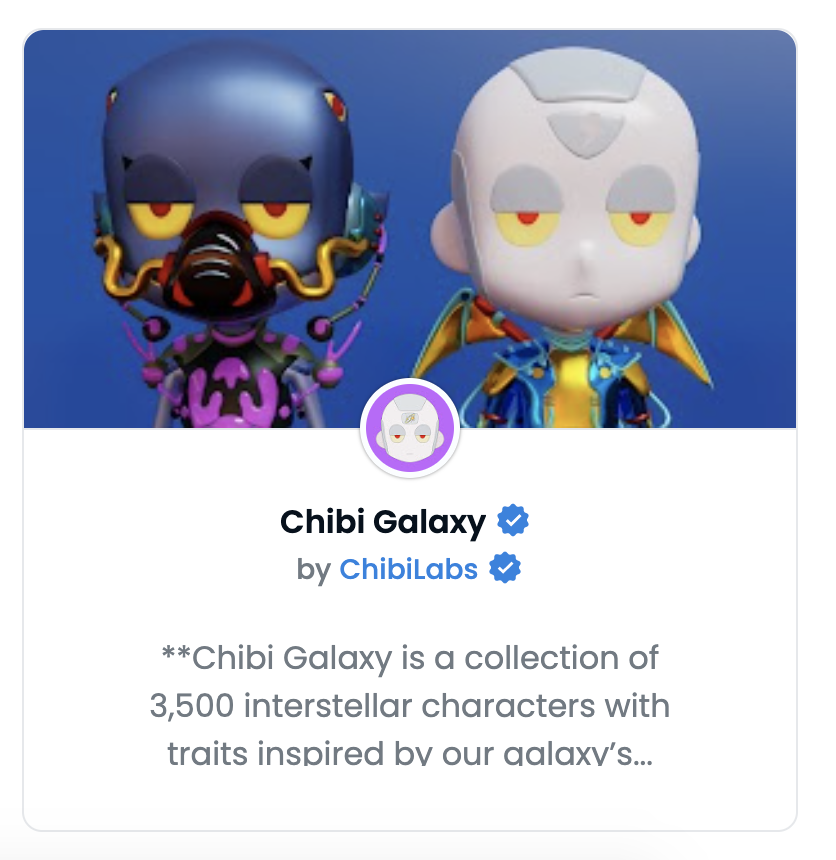 ChibiLabs's tweet photo. That morning feeling when you wake up and @opensea has finally verified all of your collections ☑️

👉 https://t.co/r6c0ddlqEe https://t.co/VFtIQsbzow