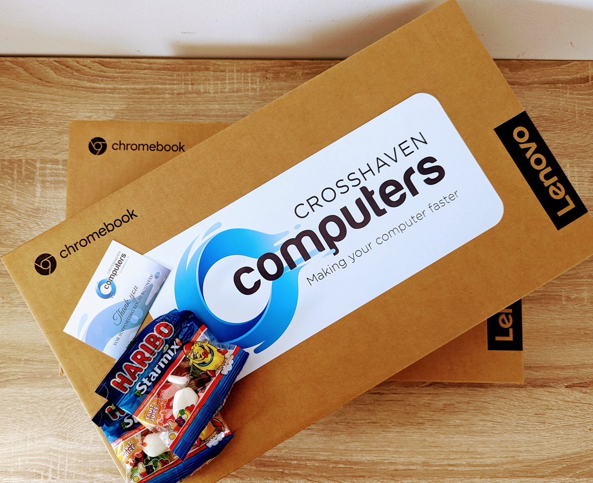 A huge thank you to people for shopping local and buying the Chromebook for schools from us. Seriously, thank you! 😁