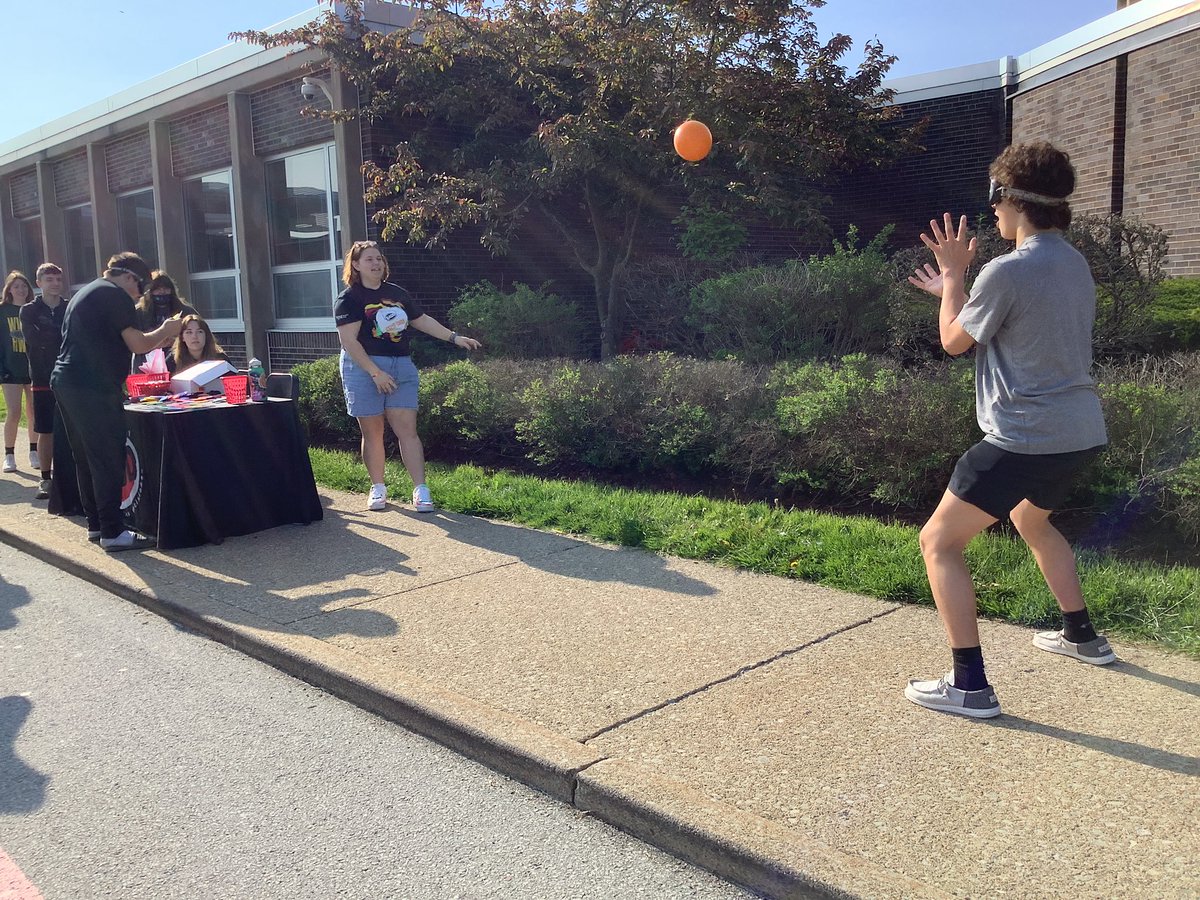 It is a beautiful day in the neighborhood at Greater Latrobe HS! These cool cats are learning great lessons about the dangers of driving under the influence! We are so blessed to have this opportunity. Thank you to the SADD club, AEVIDIUM, and Saint Vincent Projects.