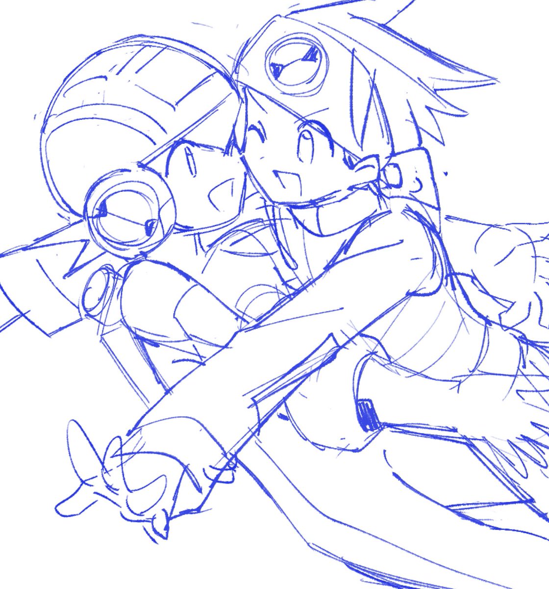 光兄弟の描いてて忘れてた絵大放出
描いた日がまちまちなので顔が違う
(一部さすがに手入れた) 