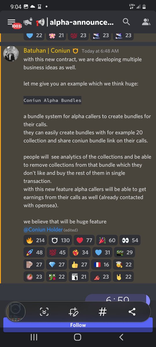 Adambak22324050's tweet photo. @Coniunio  is way undervalued atm. #coniun https://t.co/rmxd6QTCQH