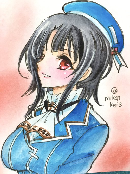 高雄です♪ 1930年5月12日進水! #艦これ版深夜の真剣お絵描き60分一本勝負 #艦これ版真剣お絵描き60分一本勝負_20220512 #高雄 #艦これ 