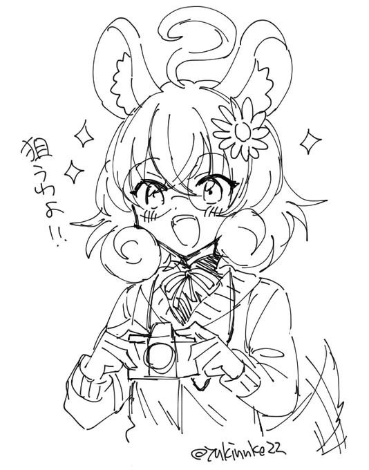ここ最近の通話しながら描いたらくがき 