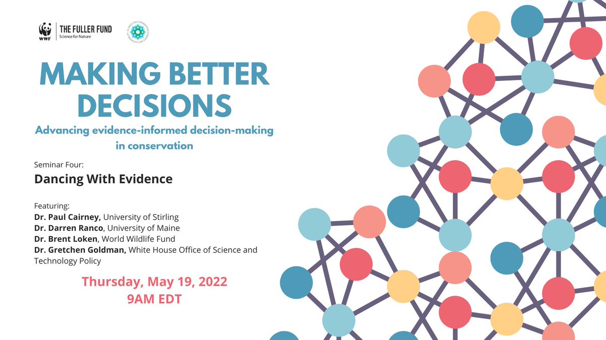 DrRebeccaShaw's tweet photo. 'Making better decisions' requires creating the right conditions for decision makers to engage with different forms of knowledge in the places and contexts where big decisions are made. Dancing w/ #evidence: @GGoldman46 @CairneyPaul &amp; more.

Join us: https://t.co/76zOK2da7N https://t.co/cgyFF3j33Q