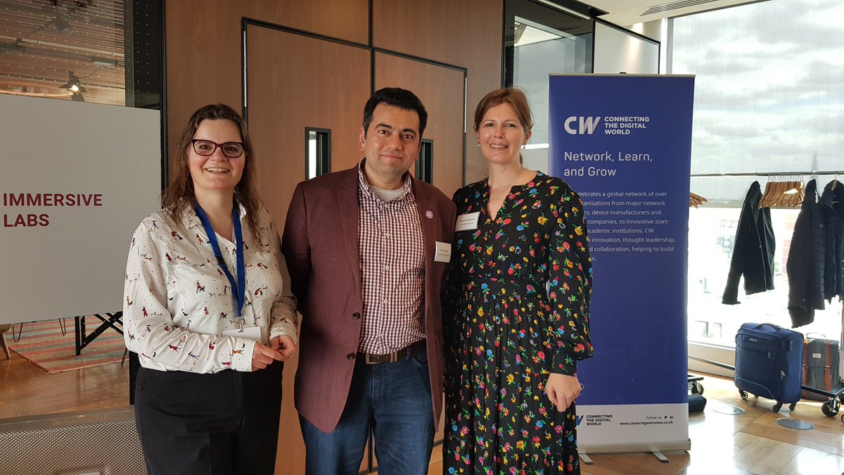 zahidtg's tweet photo. At @cambwireless Enhanced Mobile Broadband SIG event. Love meeting up with friends and colleagues ๐
#CWeMBB https://t.co/OzKBksrFcZ