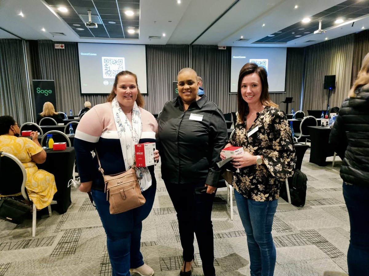 SageGroupZA's tweet photo. Our Accountants and Partner Roadshow has been phenomenal. We've been to Nelspruit and Gqeberha so far. It has been great to share our Cloud growth plans and initiatives.  #SageforAccountants #SAIPA #SyftAnalytics #Draftworx https://t.co/oUZVNzL4w9