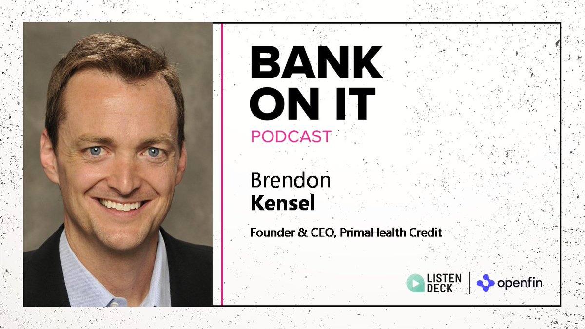 johnsiracusa's tweet photo. Episode🎙️508 @brendonkensel  from @PrimaHealthCred VIA #BankOnItPodcast produced by #ListenDeck #Podcast &amp; 📽️#Video #Production.

Check it out 👇

https://t.co/9UGmUa6Sz7 https://t.co/5bFSF0ayBa
