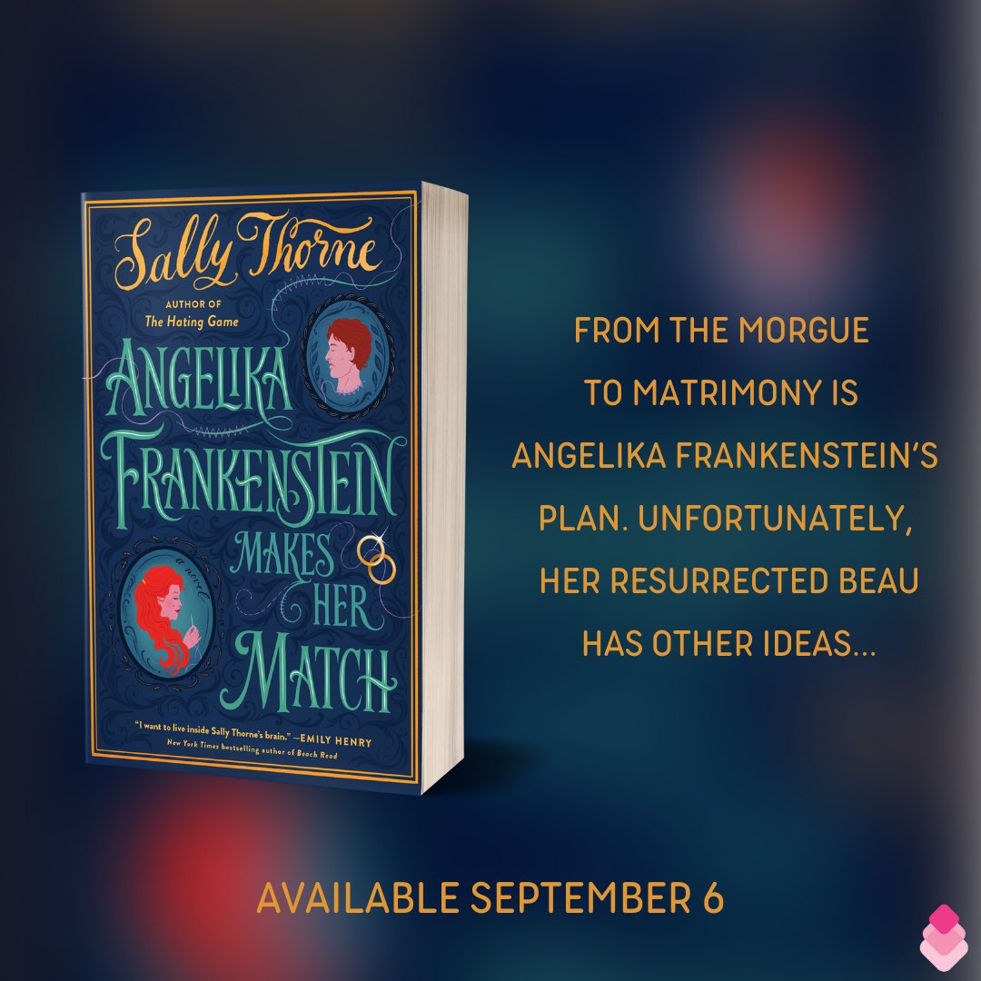 Have you pre-ordered my next book? ANGELIKA FRANKENSTEIN MAKES HER MATCH releases Sept 6th! Pre-order from the link! And remember, never judge a man by his cadaver... bit.ly/AngelikaFranke…