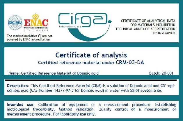 #CIFGA #quality system is based on #ISO17034 and #ISO9001. Do you know what information must be specified in a Certificate of Analysis (CoA)? Check the information that a CoA complying with #ISO 17034 should include.
👉 bit.ly/31MYtE1 👈
#ReferenceMaterials #Biotoxins