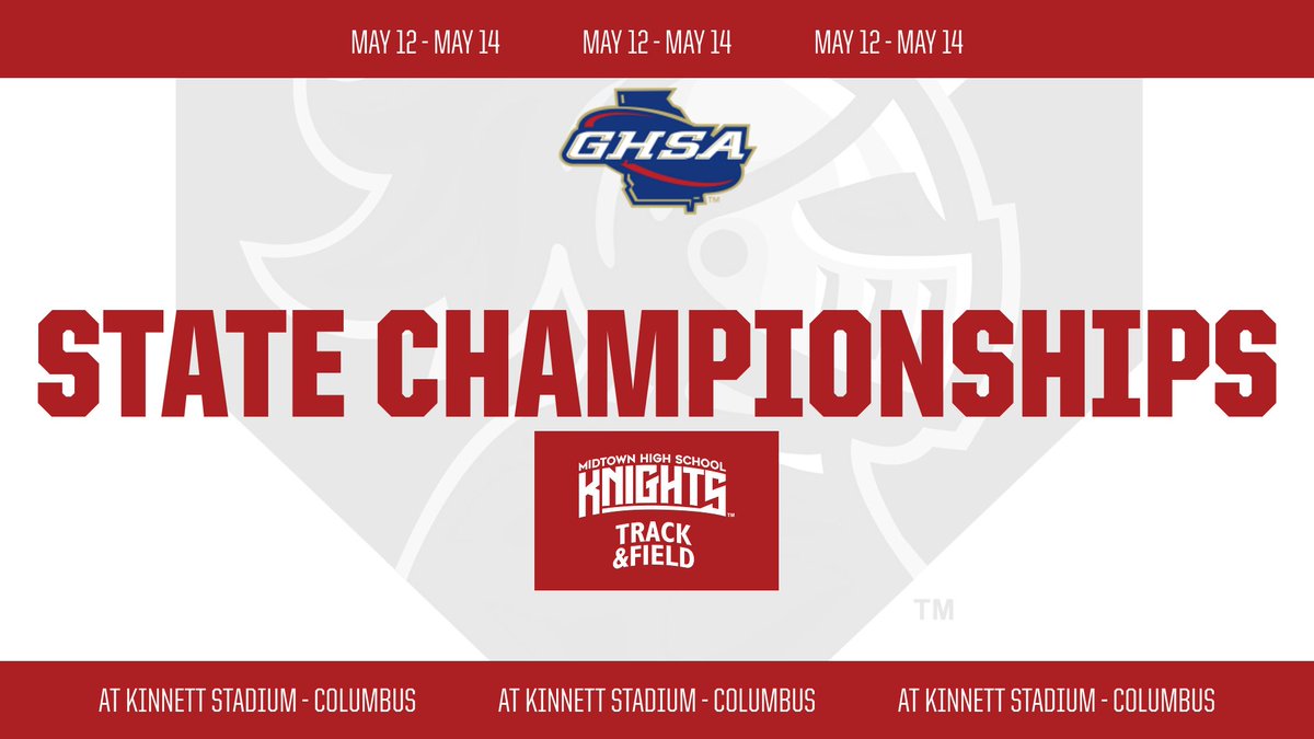 Good luck to all our <a href="/APSMidtown/">Midtown High School</a> Track &amp; Field athletes who qualified for State‼️ Go Knights‼️