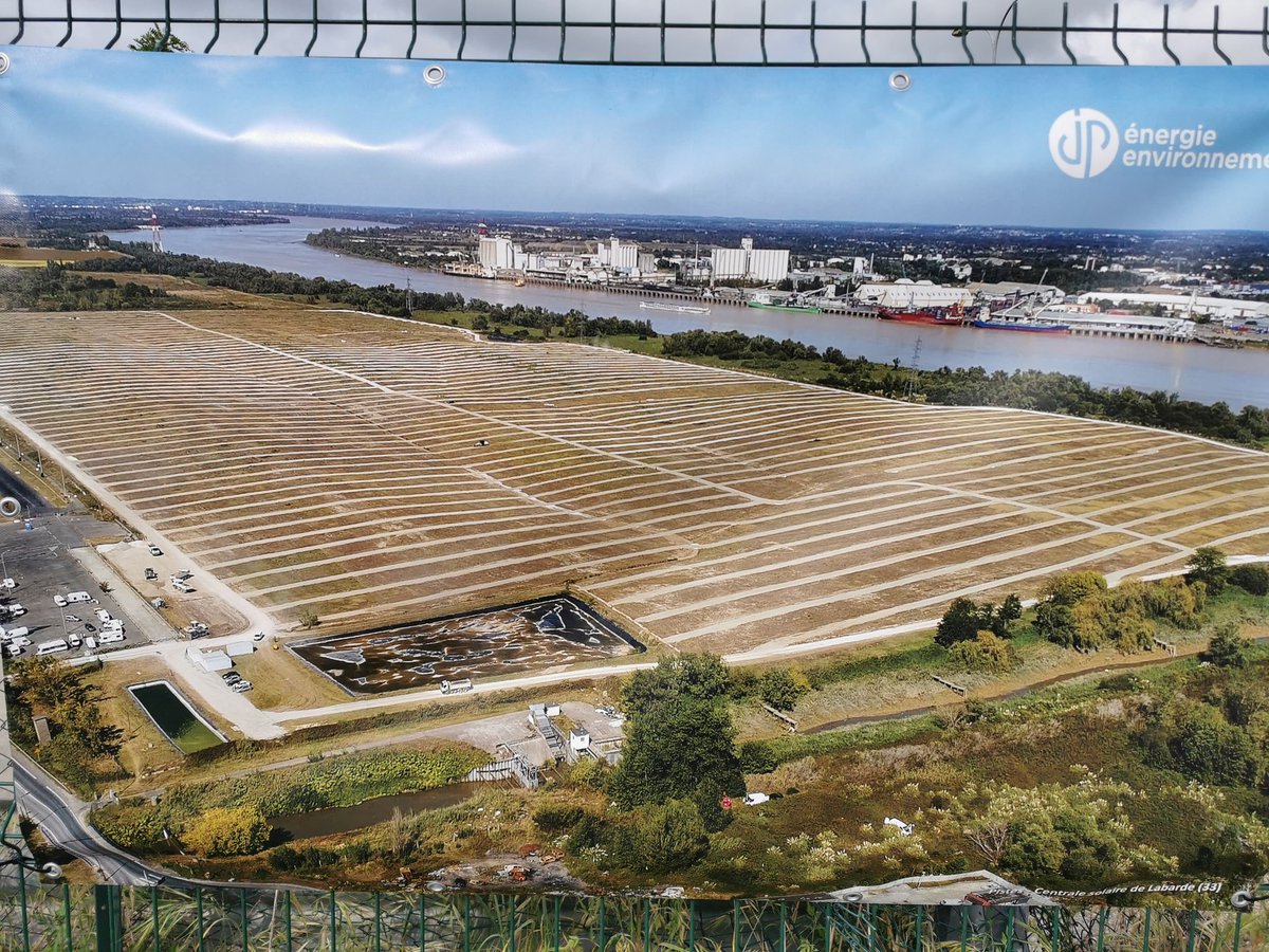 Terra_Energies's tweet image. @Terra_Energies était ce matin à l&apos;inauguration de la très belle centrale photovoltaïque de Labarde à #Bordeaux. Bravo à @JPee_energies et à la @BanqueDesTerr pour ce projet de qualité, soutenu par la collectivité @BxMetro