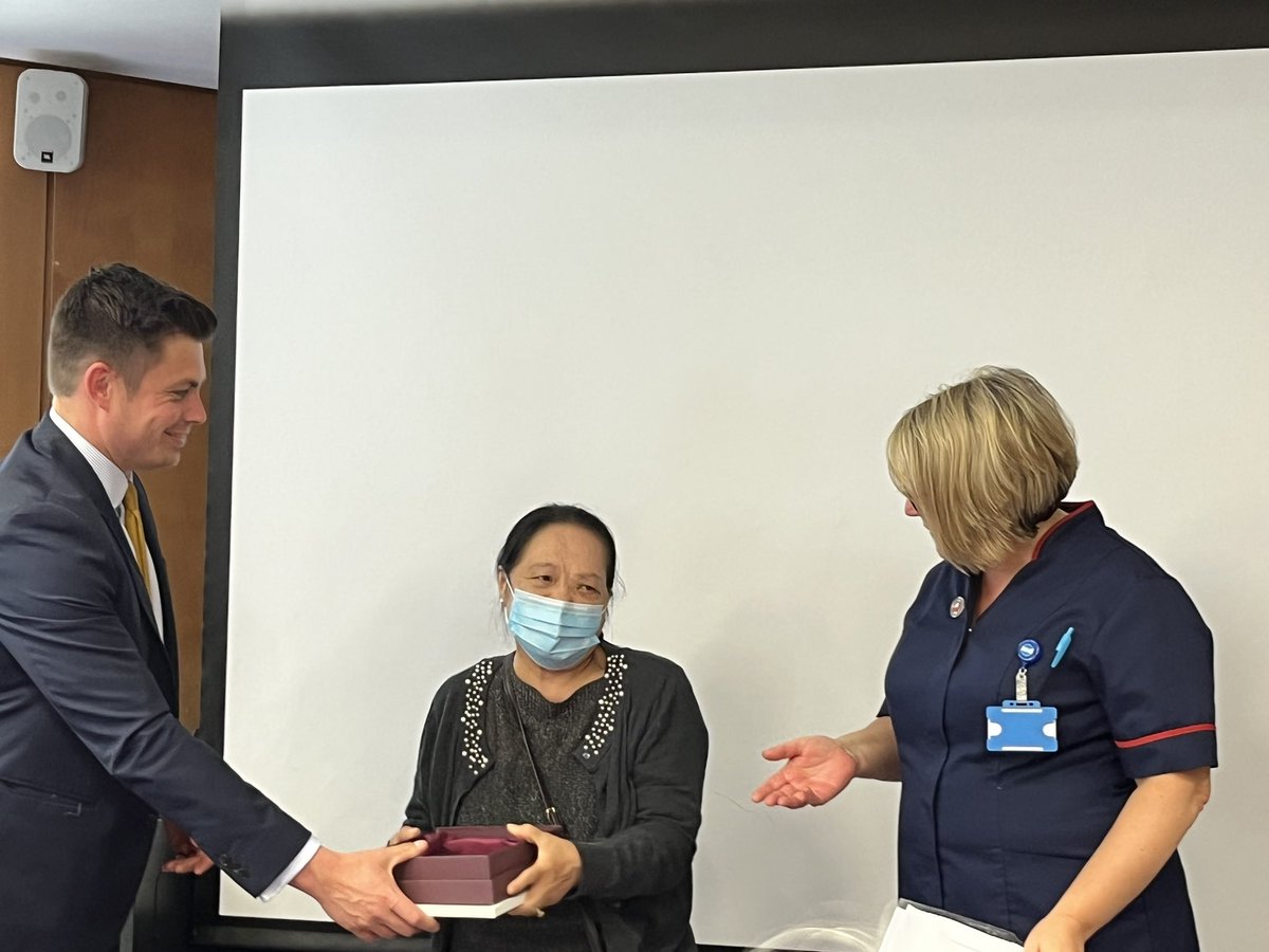 Isle of Wight NHS Trust International Nurse of the year winner, congratulations Marvi! 👏 <a href="/simonsamin/">simon jacob</a> <a href="/karenegrant1/">Karen Grant</a> <a href="/char_cuthbert/">Charlise May</a> <a href="/JulietPearce4/">Juliet Pearce</a> <a href="/marcia_meaning/">Marcia Meaning💙</a>