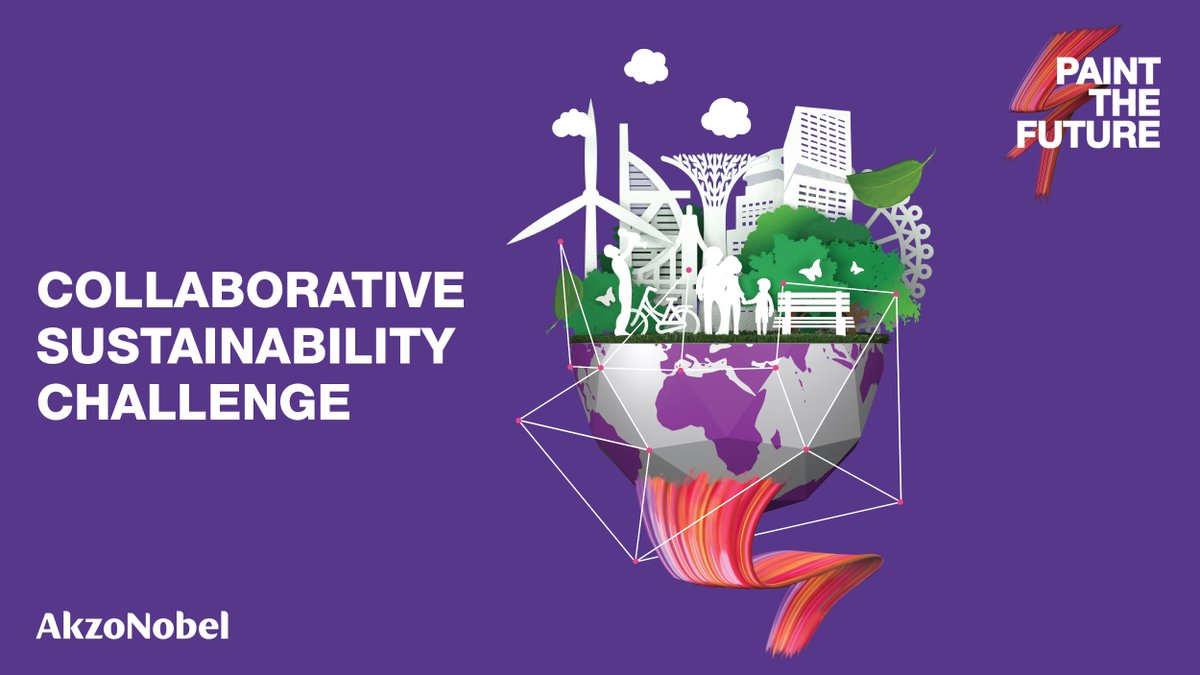 Excited to partner with @AkzoNobel for the @letspaintfuture #CollaborativeSustainability challenge. Looking forward to collectively finding solutions for reducing carbon and fighting climate change. https://t.co/3TINmjvSKo